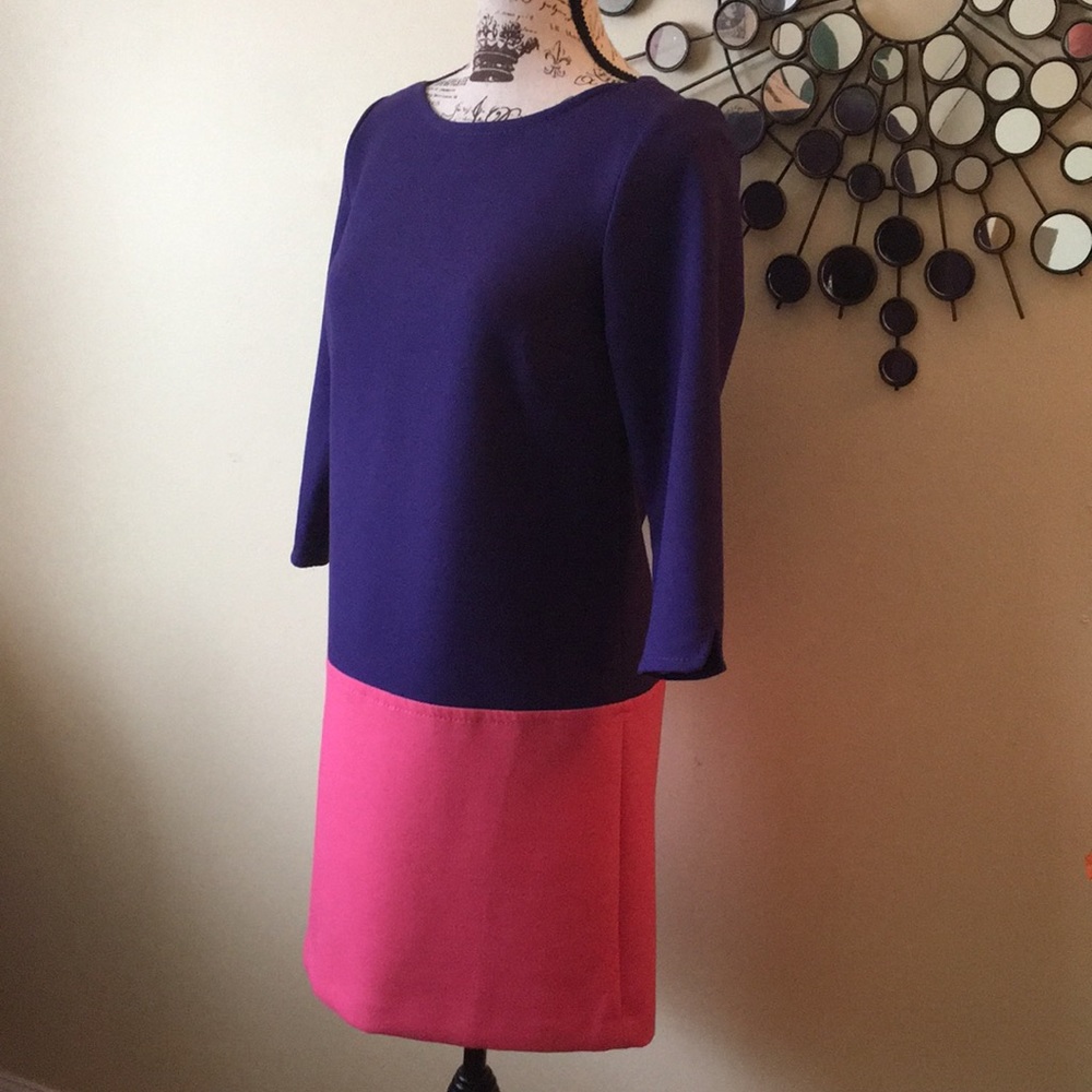 Loft purple/pink dress - Picture 2 of 7